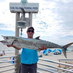 King Fish Cought on Pier
